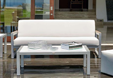 Maldives Luxury Aluminium Corner Sofa Set