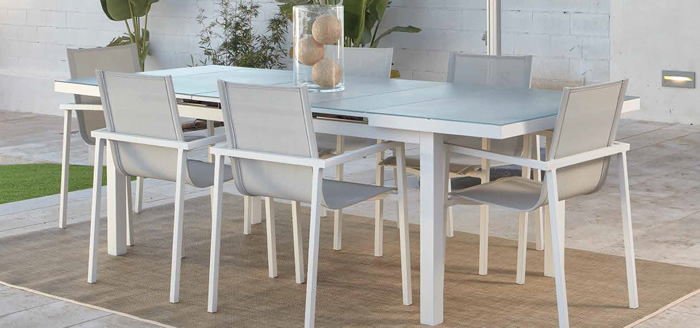 Nora Garden Dining Table and Chairs