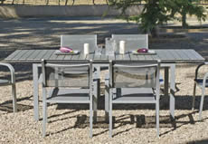 Denis Hevea Garden Table and Chairs