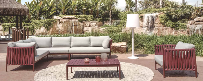 Joenfa Agua Del Mar Andrade Luxury Garden Sofa Set