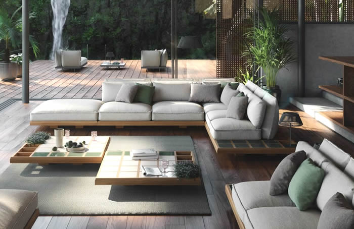 Royal Botania Mozaix Luxury Garden Sofa Set