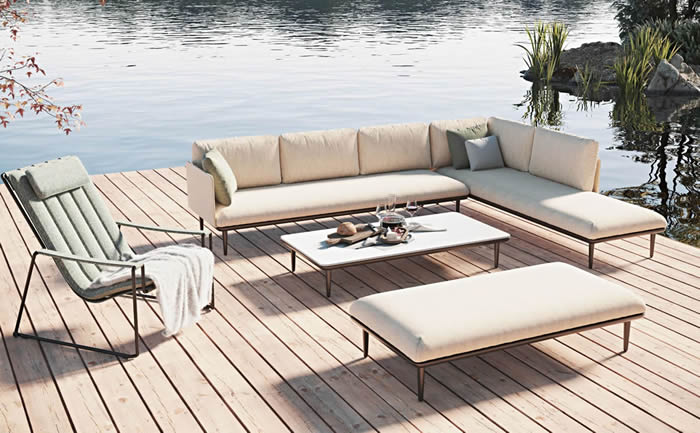 Royal Botania Styletto Luxury Garden Sofa Set