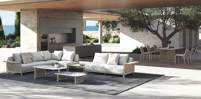 Fano Luxury Garden Sofa Set