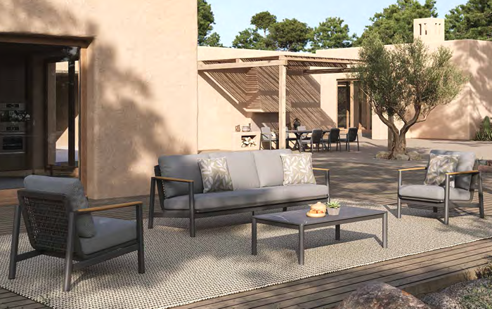 Rossano Luxury Garden Sofa Set