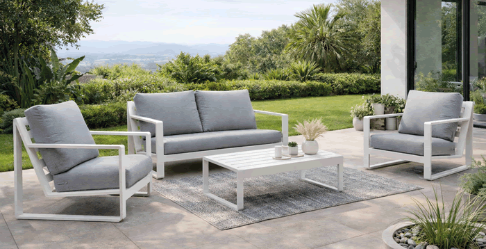 Aleli Aluminium Garden Sofa Set