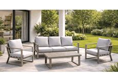 Bolonia Sofa Set Bolonia Aluminium Sofa Set