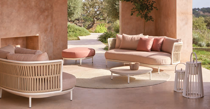 Point 1920 Amba Woven Luxury Garden Sofa Set