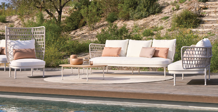 Point 1920 Curio Luxury Garden Sofa Set