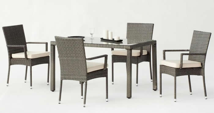 Hevea Mali Rattan Garden Dining Sets - Los Alcazares Spain