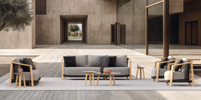 Lenis Lounge Sofa Set