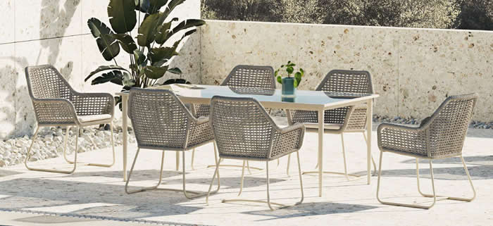 Skyline Moma Teak Dining Set